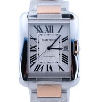 Cartier Tank Anglaise 47mm, Silbernes Zifferblatt aus 2018 -full sticker, Ref. W5310006 Duisburg - Duisburg-Mitte Vorschau