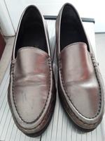 Damenhalbschuhe - ara - Größe 5 - in goldfarben  als Mokkasin Lübeck - Travemünde Vorschau