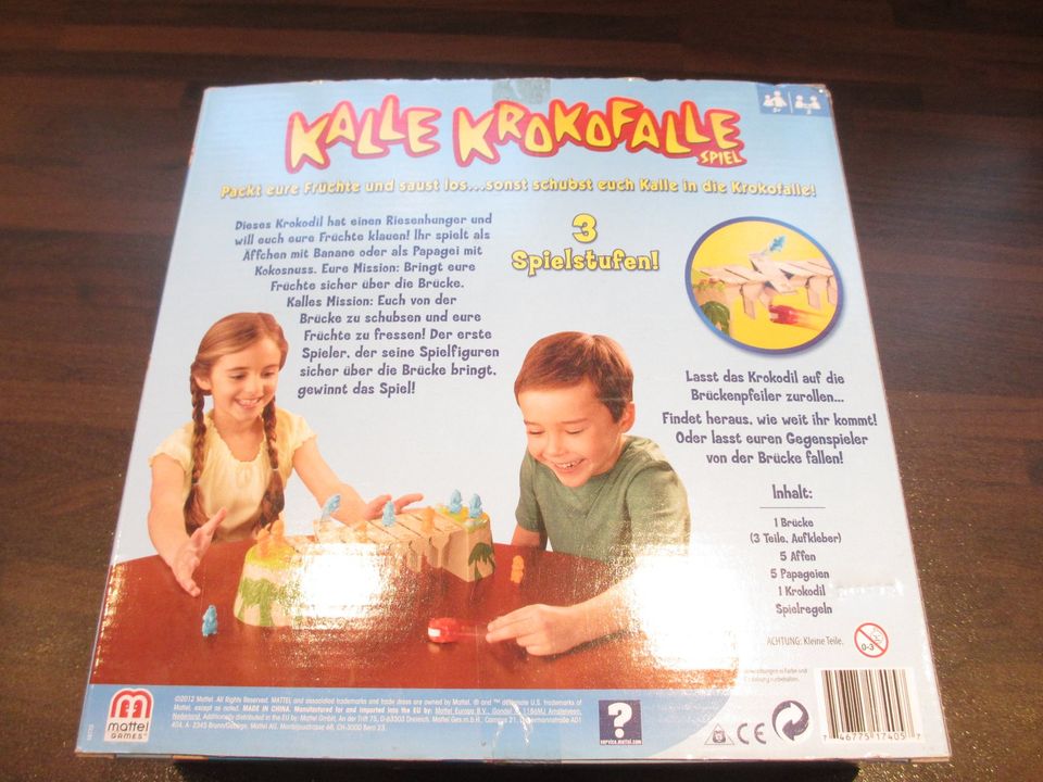 Kalle Krokofalle, Spiel von Mattel in Singen