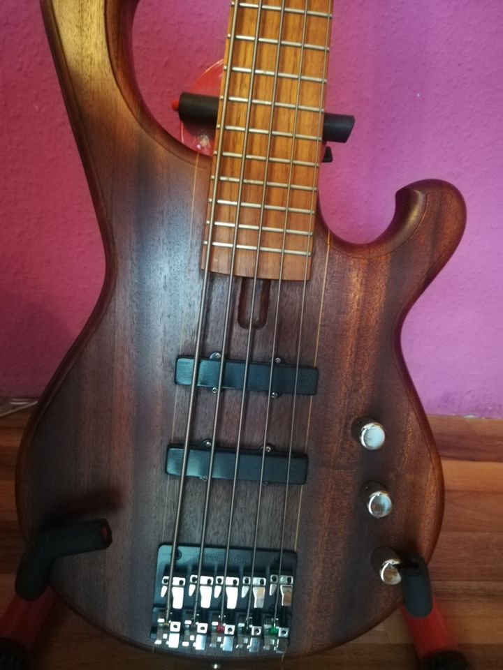 Zebaoth Bass 5 Saiter / Unikat  / Handmade in Recklinghausen