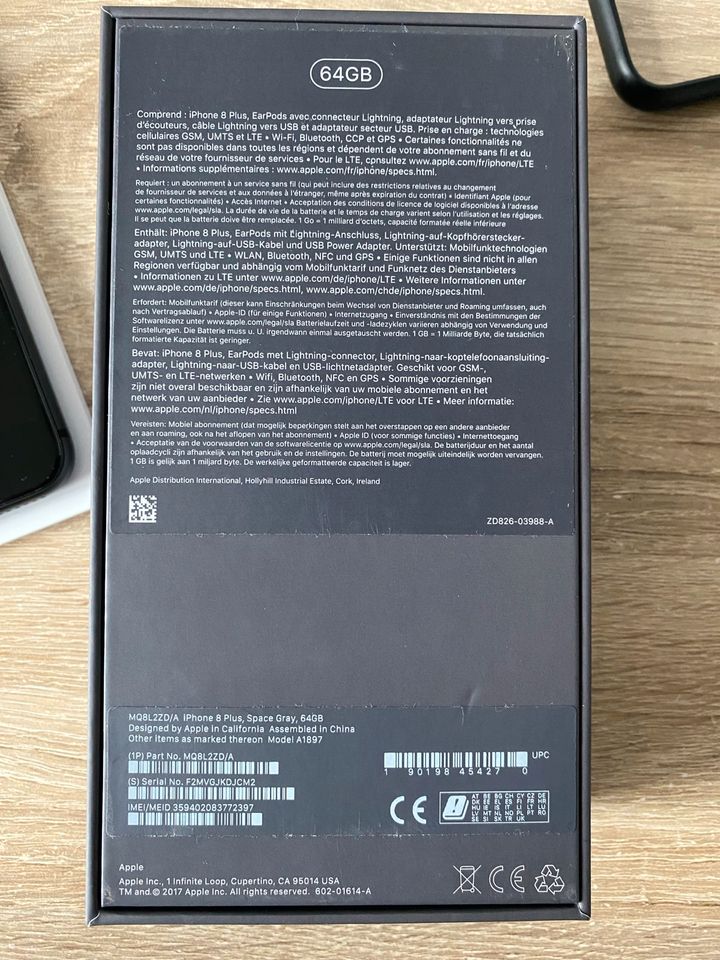 iPhone 8 Plus 64gb Space Gray in Stadthagen