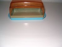 Tupperware Butterdose 80er vintage Eleganzia hellblau/orange Nordrhein-Westfalen - Wetter (Ruhr) Vorschau