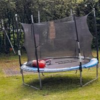 Trampolin  blau schwarz Saarland - Neunkirchen Vorschau