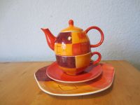 Cha Cult Tea for one 4 teiliges Teeservice rot orange Schleswig-Holstein - Glückstadt Vorschau