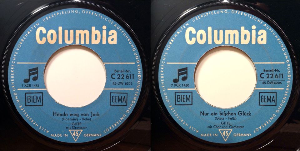 7" Single Schallplatten Sammlung 45 RPM Gemischt in Bad Kötzting