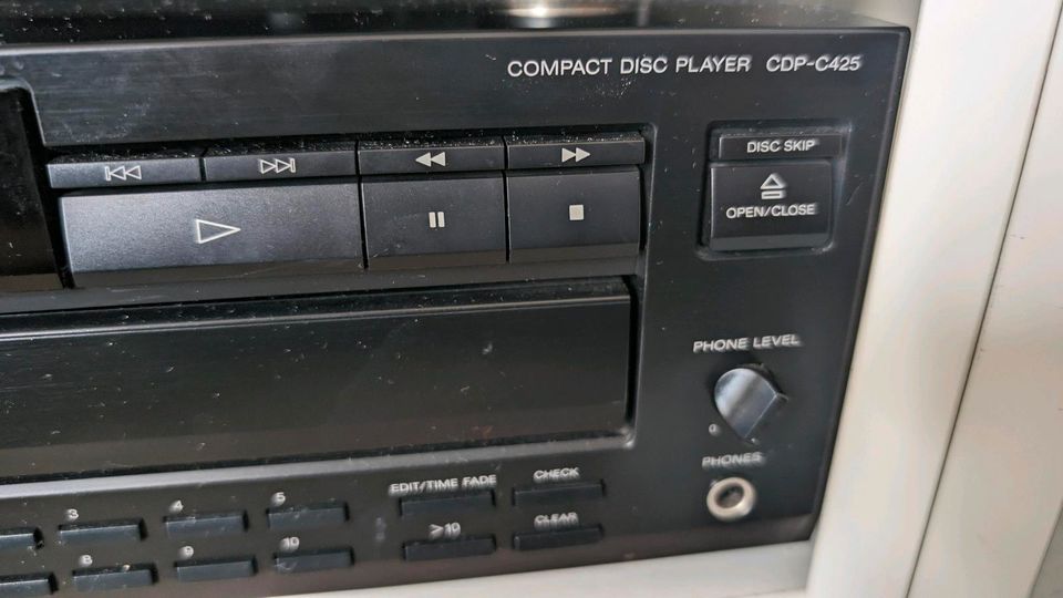 Sony CD-Wechsler 5 Disk CDP-C425 CD Player in Bergisch Gladbach