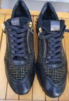 Kennel &Schmenger damen Sneakers gr.39,5 schwarz-gold fast neu Frankfurt am Main - Niederursel Vorschau