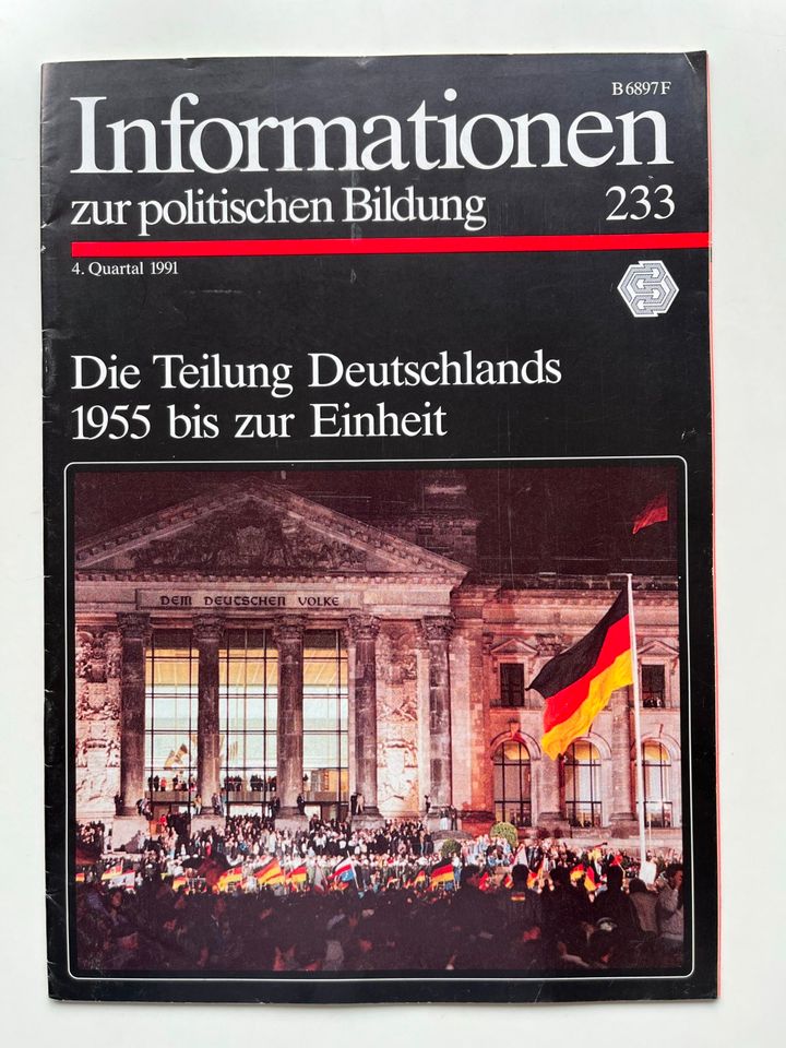 Die Teilung  Deutschland 1955 bis zur Einheit / Pol.Bildung 233 in Dortmund