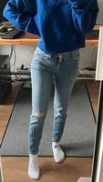 Skinny Jeans Review used ripped Mango ISA XS short 34 blau Berlin - Lichtenberg Vorschau
