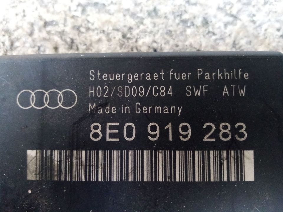 Audi A4 B6 B7 A6 4B Steuergerät Einparkhilfe Hinten + Vorne in Weiden (Oberpfalz)