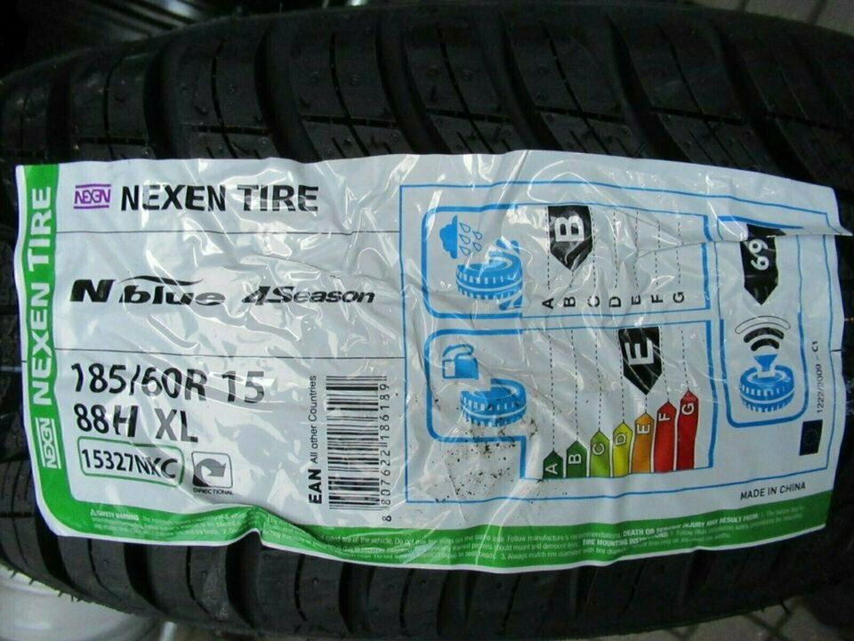 Nexen 4Season 185/60 R15 88H  Allwetterreifen Yaris Corolla Corsa in Ockenheim