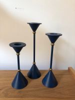 3er Set Ikea Vintage Kerzenhalter Ständer Memphis Sottsass blau Innenstadt - Köln Altstadt Vorschau