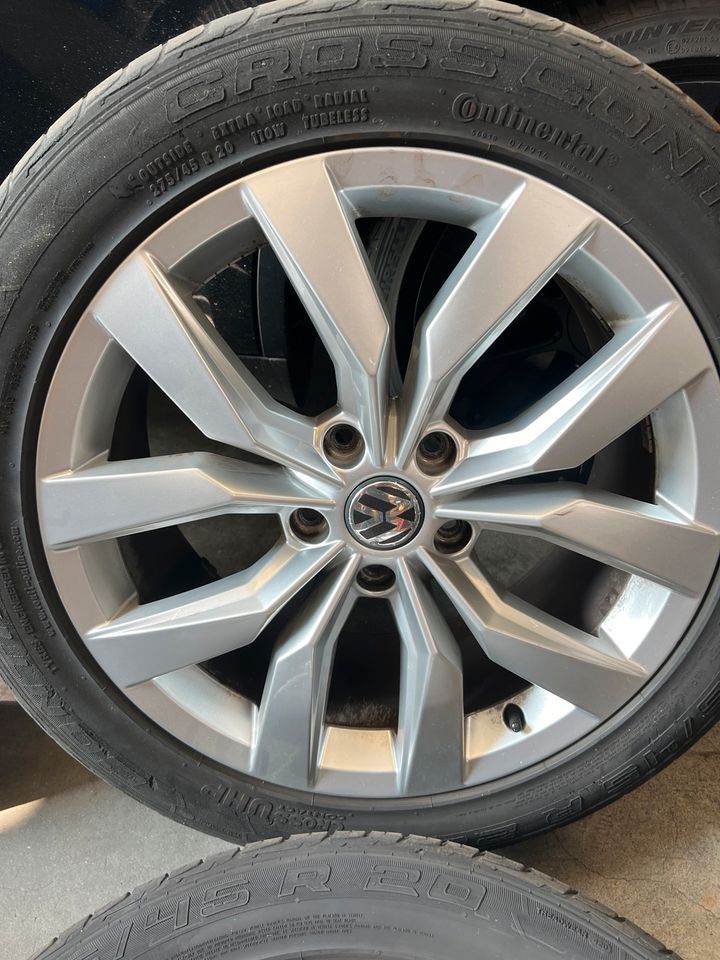 VW Touareg III CR7 Montero Felgen 20 Zoll 275/45 R20 Sommer in Viernheim