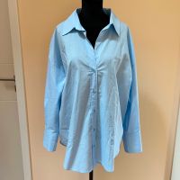 Zara hellblau Hemd Bluse Baumwolle Damen Gr. M Niedersachsen - Gyhum Vorschau