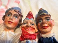 3 Keramik Kopf Spielpuppen Puppentheater Kinderpuppen historisch Sachsen - Bannewitz Vorschau