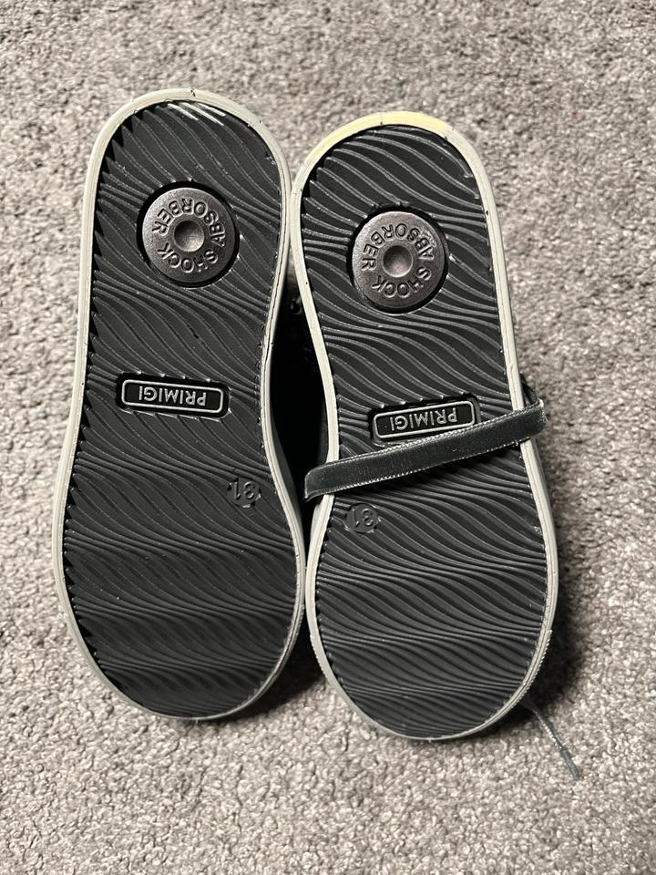 Primigi Schnürschuhe Gr 31 Leder grau schwarz Reißverschluss in Dortmund