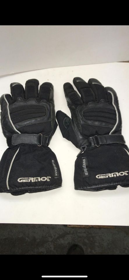 Germot Motorrad Handschuhe schwarz in Langenselbold