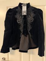 Punk Rave Samt Jacke – Gothic-Look –  Gr. M/L Schleswig-Holstein - Norderstedt Vorschau