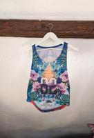 Sommer crop top cropped kurz bauchfrei Blumen Rheinland-Pfalz - Mainz Vorschau