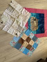 3 Stücke Patchwork angefange Tagesdecke Stoffe Nähen Arche Kinder Mecklenburg-Vorpommern - Neubrandenburg Vorschau