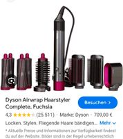 TAUSCH Fön Dyson Airwrap Fuchsia gegen Glätteisen Airstrait Sachsen - Frankenberg (Sa.) Vorschau