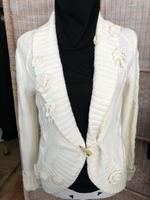 Strickjacke Gr 38 in beige, aufwendig verarbeitet von Together Nordrhein-Westfalen - Wesel Vorschau