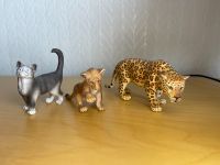 Schleich Tiere Figuren Katze Jaguar Baby Löwe Konvolut Set Niedersachsen - Nienburg (Weser) Vorschau