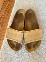 Birkenstock Sandale Pantolette Gr. 42 Modell Tema MF Mustar Eimsbüttel - Hamburg Rotherbaum Vorschau