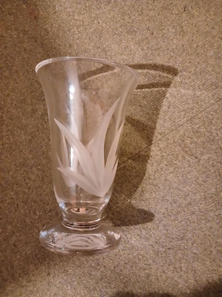 Glas Vase Höhe 22cm in Tiefenbach Kr Passau