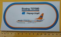 Hapag Lloyd Aufkleber Sticker Boeing 737-500 90er Jahre Wandsbek - Hamburg Bramfeld Vorschau