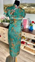 Türkis vintage Asia geisha Kleid seidig elegant Abendkleid China Kreis Ostholstein - Bad Schwartau Vorschau