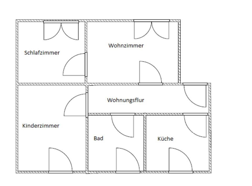 Schöne, ruhig gelegene 3 Zimmerwohnung in Torgelow in Torgelow