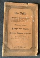 Broschüre: Die Brille, Pflege der Augen Josef Rodenstock 1896 Bayern - Ingolstadt Vorschau