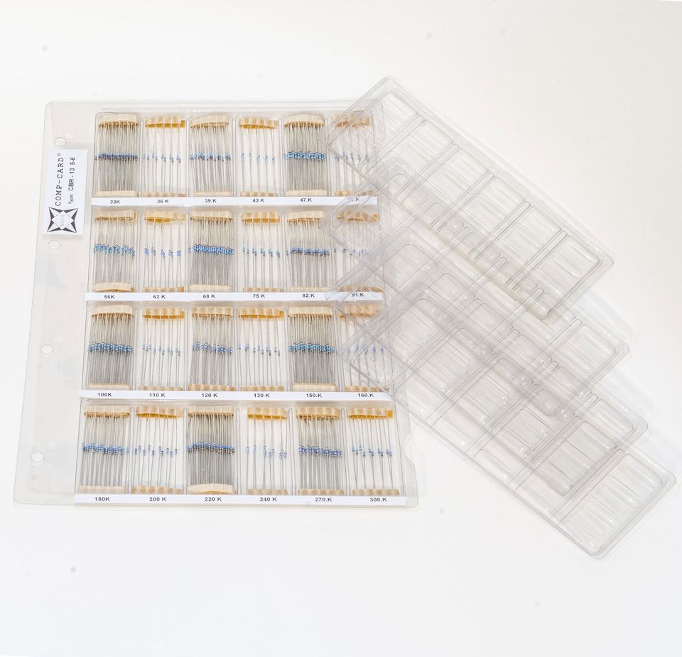 Elektronik Widerstands-Kit Nova CBR-13, 1Ω bis 10 MΩ,  3715 Stück in Uttenreuth