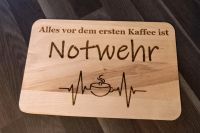 Frühstücksbrettchen Schneidebrett Holzbrett Birke Gravur Nordrhein-Westfalen - Nettetal Vorschau