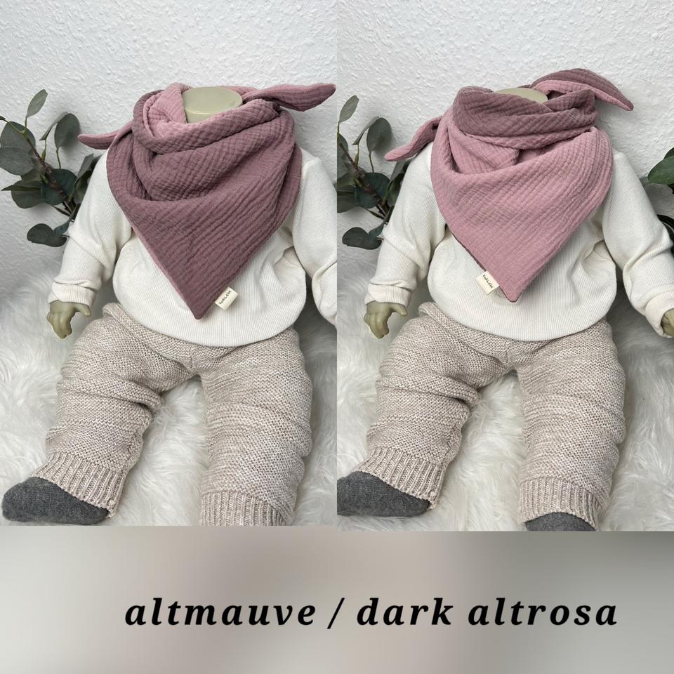 Musselin Baby Dreiecktuch doppellagig ♥️ 70x50x50cm Dreieckstuch in Ennepetal