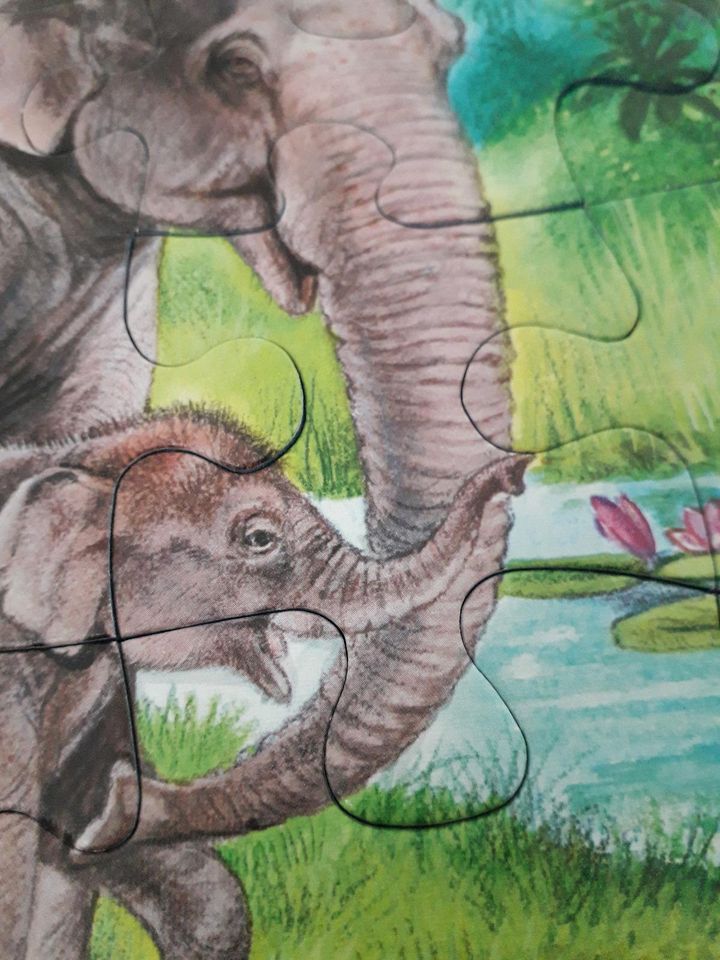 Elefanten-Puzzle für Kleinkinder in Ketsch