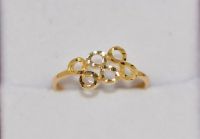 Ring Damenring Goldring Unendlichkeit 585 / 14 Kt Gold Gr 19 / 59 Bayern - Rohrbach Vorschau