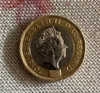 1 Pfund, 2016 Münze Queen Elizabeth, Brandenburg - Frankfurt (Oder) Vorschau