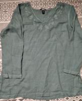 H&M - Bluse -  Tunika - 100% Leinen - grün - Gr.XXL Schleswig-Holstein - Osdorf Vorschau