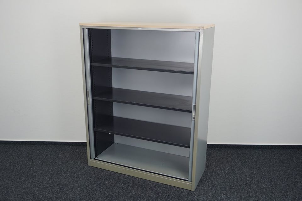 Jalousieschrank, Werkstattschrank TDS 153x120x46,5 Grau in Mehringen