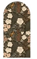 Wandtapete Wandtattoo Wandaufkleber Retro Blumen 180x88cm Nordrhein-Westfalen - Velbert Vorschau