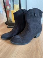 Stiefeletten - schwarz - Gr.41 Bayern - Wolnzach Vorschau