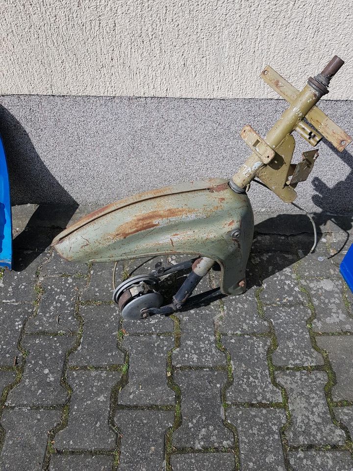 Simson Schwalbe Schwingenträger Patina Kotflügel in Neustadt (Dosse)