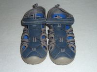 Sandale 35 blau grau Sachsen - Freiberg Vorschau