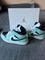 Nike WMNS Air Jordan 1 Mid Aqua Blue Baden-Württemberg - Ofterdingen Vorschau