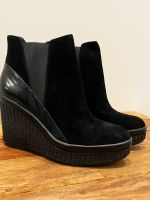 Calvin Klein Schuhe schwarz Leder 41 Wildleder Nordrhein-Westfalen - Hilden Vorschau