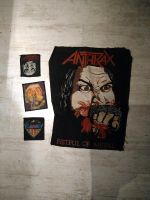 Patches Anthrax alt gebraucht Nordrhein-Westfalen - Gelsenkirchen Vorschau