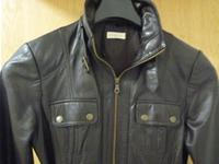 Lederjacke mit Gürtel Gr.38,Bikerjacke,Damenjacke,Jacke Leder Bayern - Offenberg Vorschau