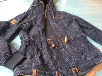 TOP!!! NAKETANO Damen Jacke Übergang Gr. L 40 marine blau Kapuze Sachsen - Annaberg-Buchholz Vorschau